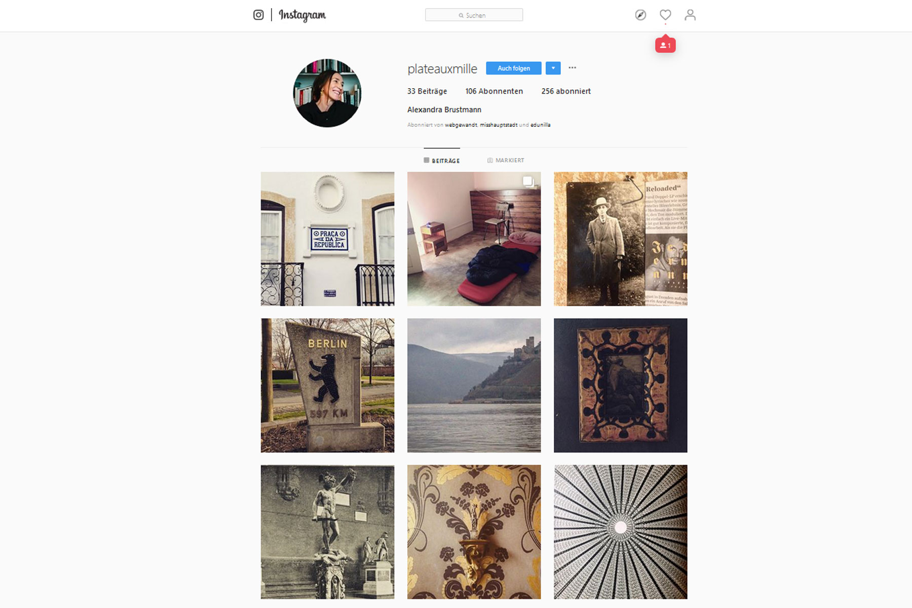 Plateauville. Praxisprojekt von Alexandra Brustmann in der FCZB-Fortbildung Content- und Social-Media-Management Plateauville. Praxisprojekt von Alexandra Brustmann in der FCZB-Fortbildung Content- und Social-Media-Management