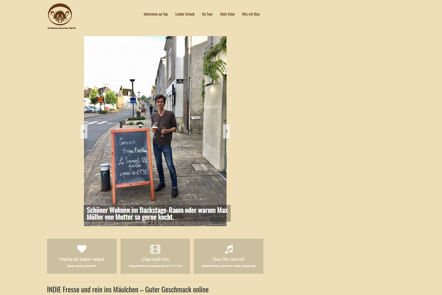 Schleckermäulchen Berlin. Praxisprojekt von Jasmin Lütz in der FCZB-Fortbildung Content- und Social-Media-Management Schleckermäulchen Berlin. Praxisprojekt von Jasmin Lütz in der FCZB-Fortbildung Content- und Social-Media-Management