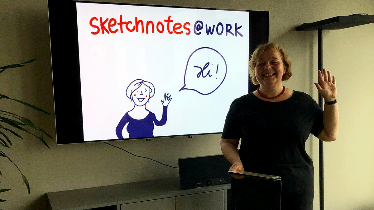 Conni Eybisch-Klimpel: #Expertinnenwissen Skectnotes