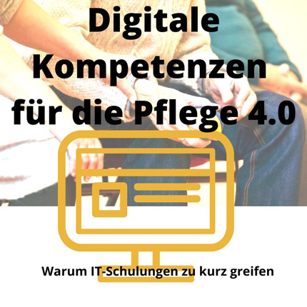 Digitale Kompetenzen für die Pflege 4.0. Dr. Karin Reichel und Rebecca Reichel diskutieren die Frage, wie die neuen Technologien nutzbringend in den Arbeitsallatg von Pflegekräften integriert werden können. Digitale Kompetenzen für die Pflege 4.0. Dr. Karin Reichel und Rebecca Reichel diskutieren die Frage, wie die neuen Technologien nutzbringend in den Arbeitsallatg von Pflegekräften integriert werden können.