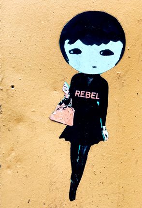 Rebel Girl© Photo by Jon Tyson on Unsplash
