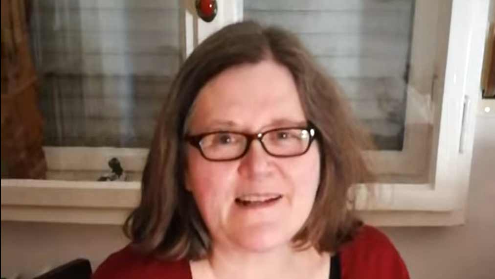 Arbeiten allein zu Haus: Sibylle Würz aus dem Home Office