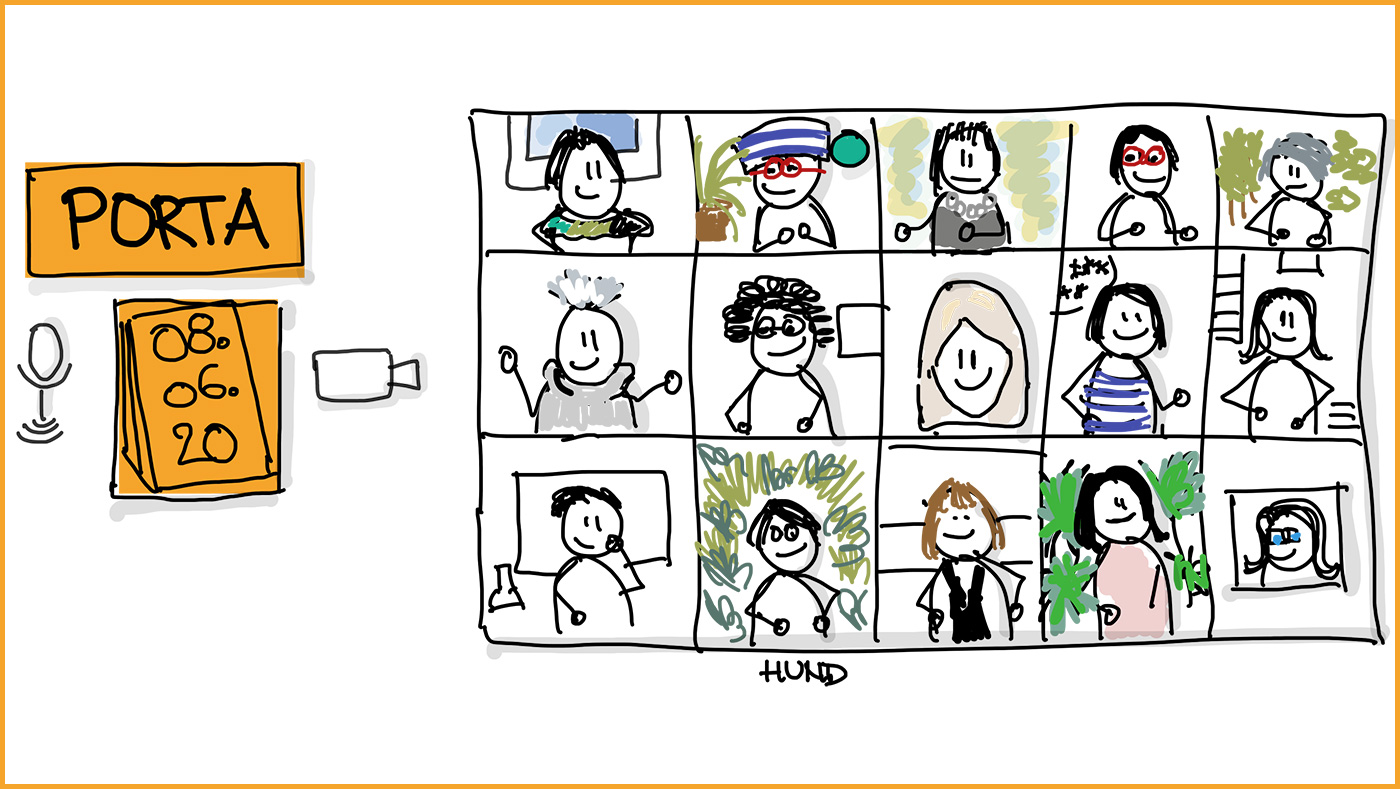 Porta: Bürokommunikation mit Sketchnotes