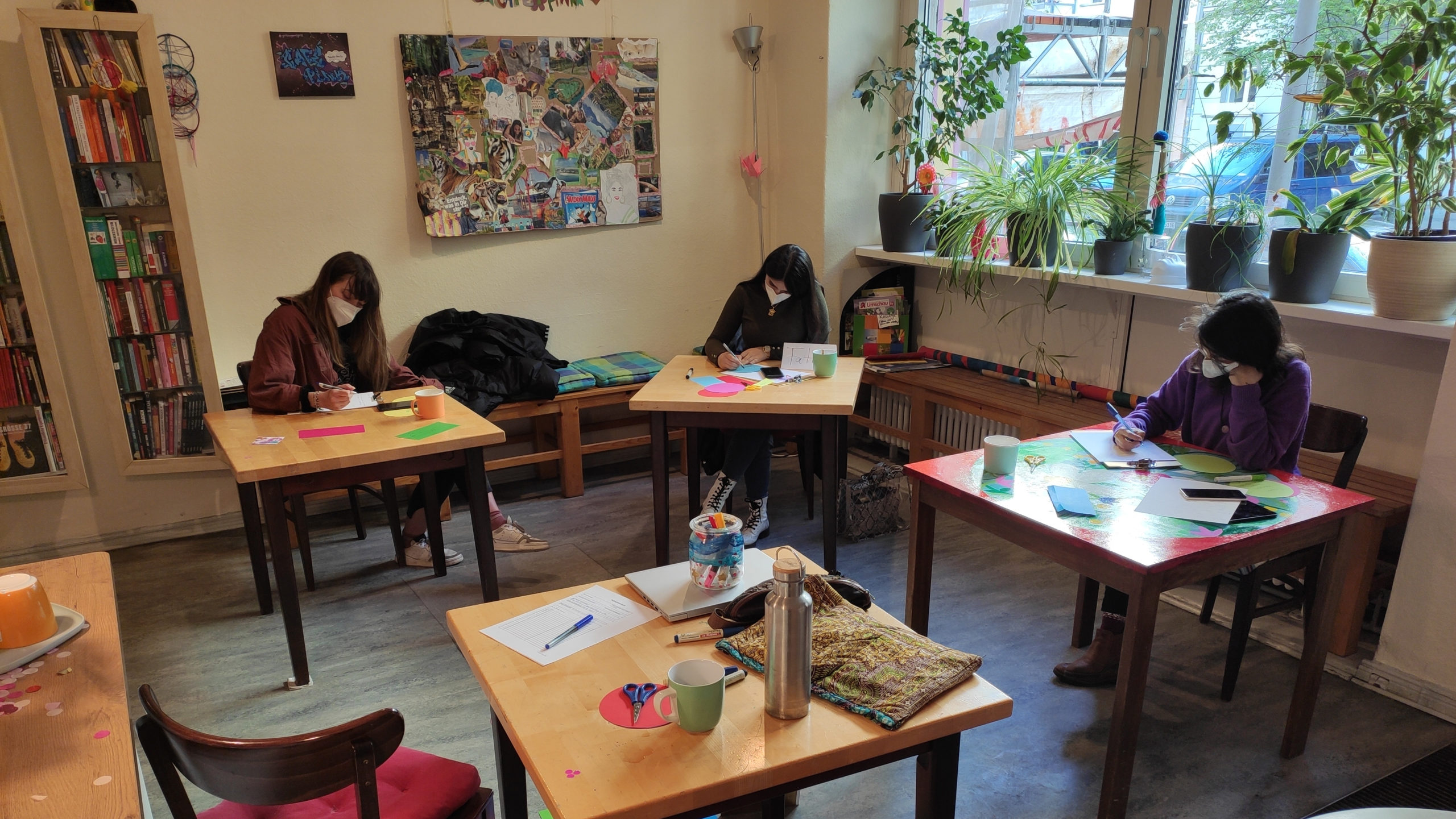 DigitalAngels-Workshop im Café Pink © Maria Fischer