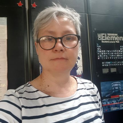 Arbeiten allein zu Haus: Dr. Karin Reichel, Geschäftsführerin des FCZB ©privat