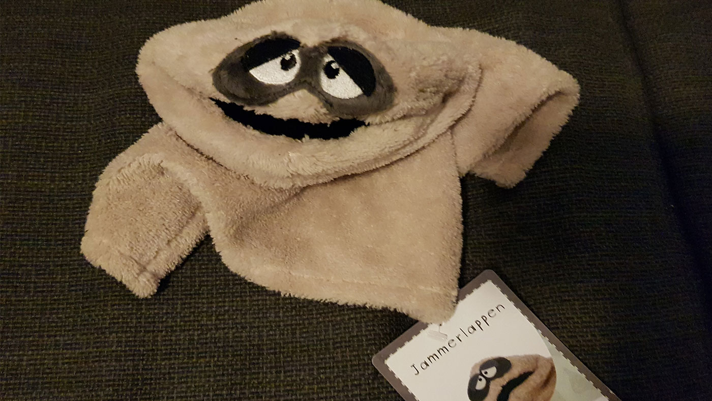 Wohin mit dem Frust? Der Jammerlappen hat nur drauf gewartet. Frust-Phase bei der Zukunftswerkstatt der Digitalen Akademie Pflege 4.0 (DAPF) in den Wannseeschulen für Gesundheitsberufe e.V.