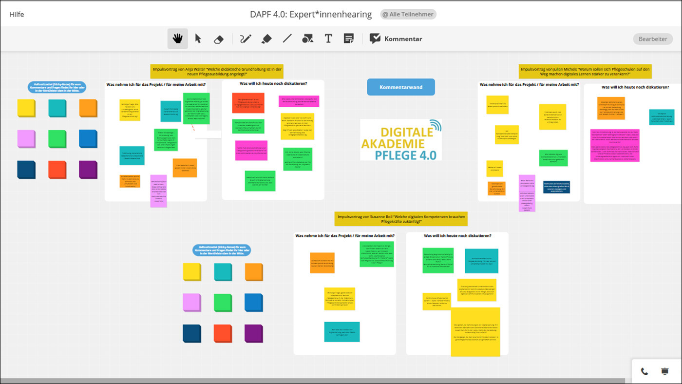 DAPF-Expert*innen-Hearing: Wie Pflege- und Mediendidaktik zusammengehen