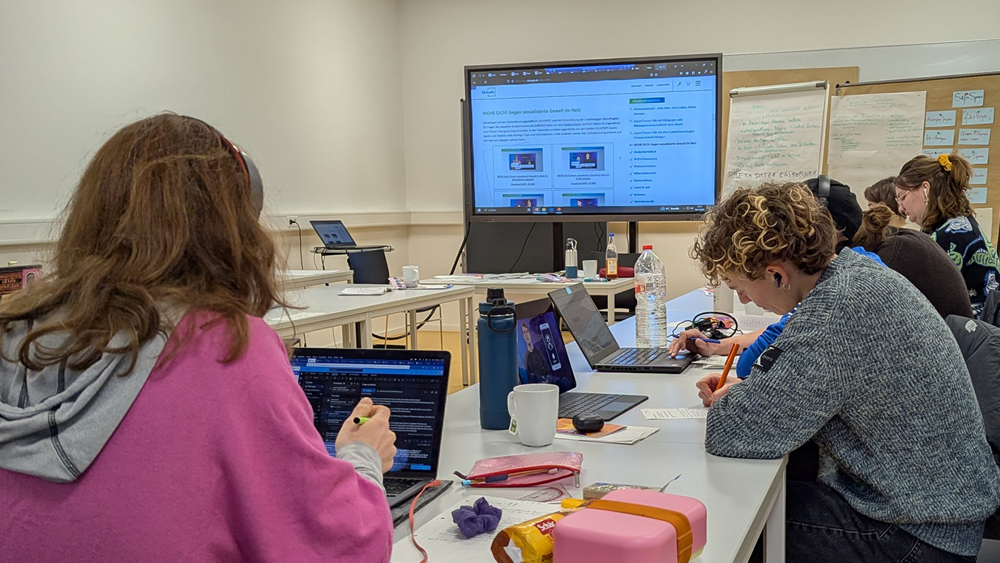 Die Masterclass zum Projekt DigitalAngels im FCZB.