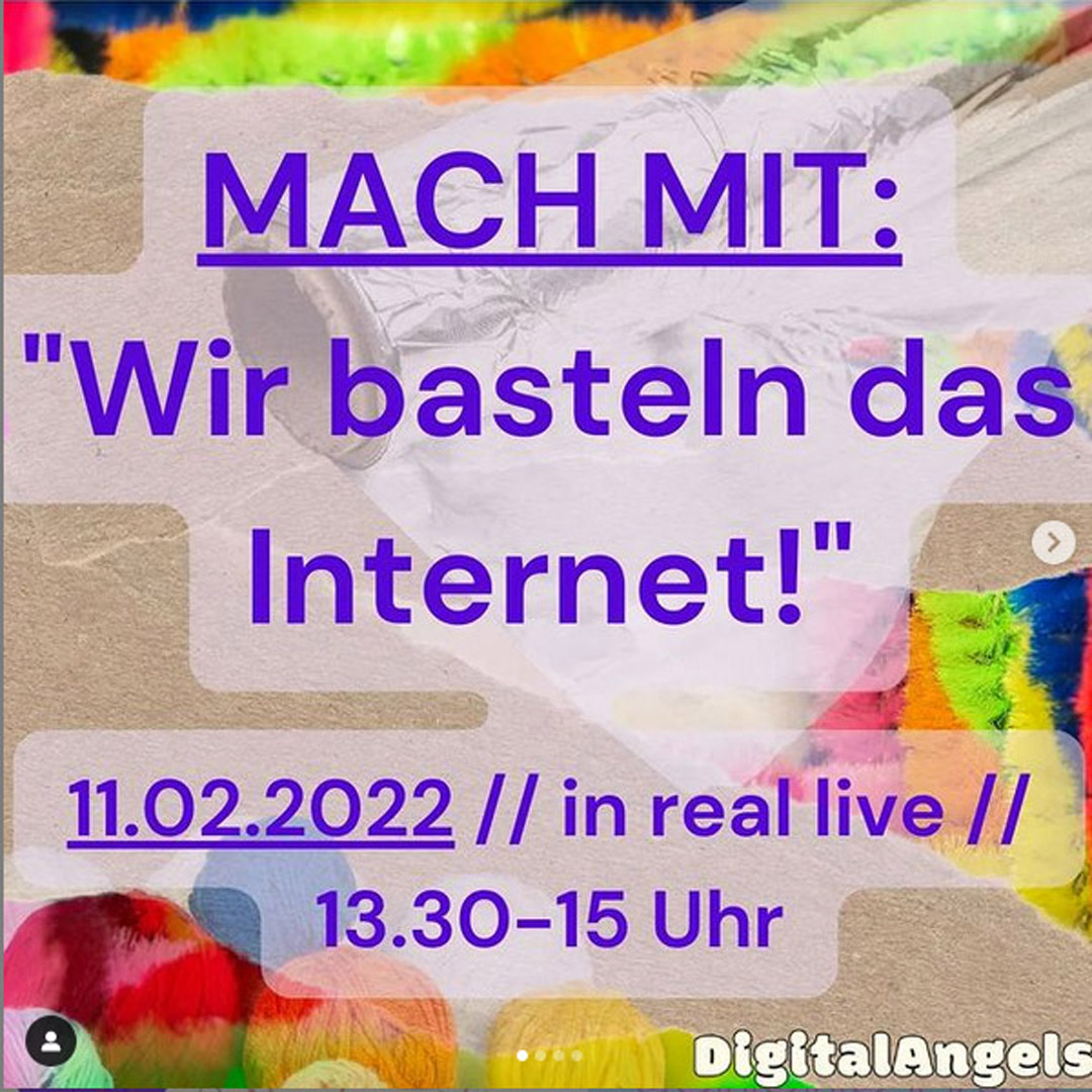DigitalAngels: Wir basteln das Internet beim SaferInternetDay © FCZB 2022