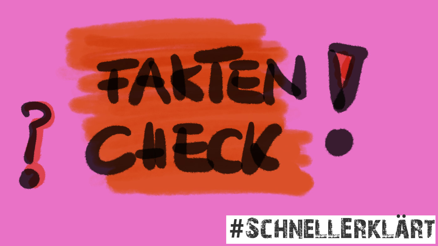 #SchnellErklärt: Faktencheck – wie du etwas gegen Desinformation im Netz tun kannst #SchnellErklärt: Faktencheck – wie du etwas gegen Desinformation im Netz tun kannst