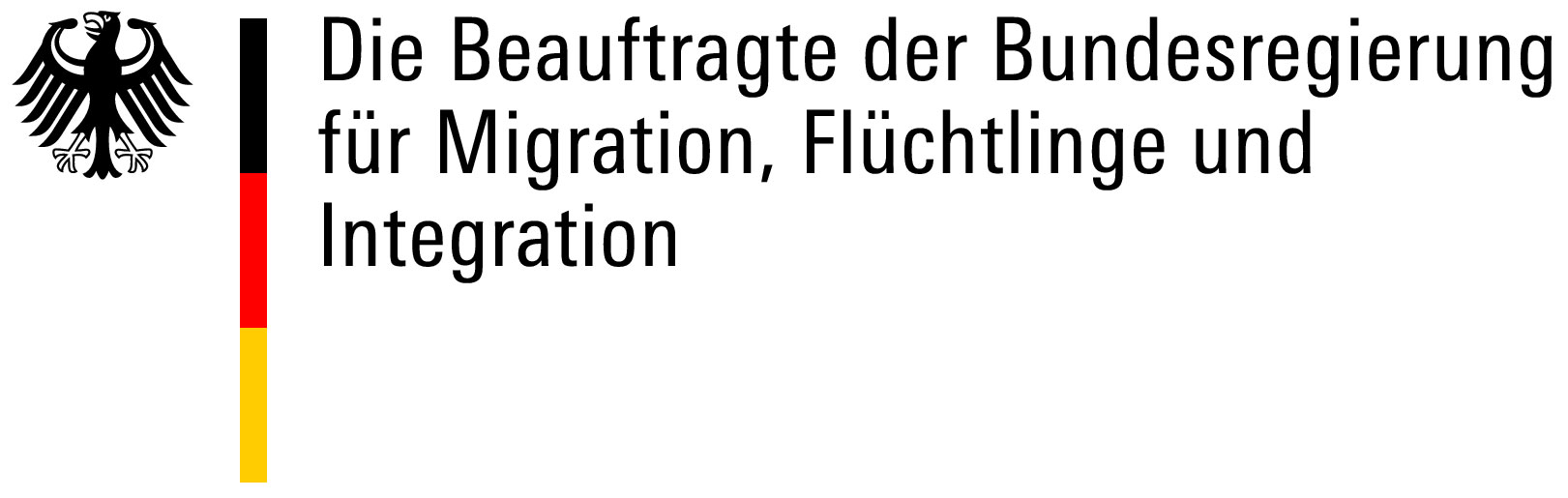 Logo "Die Beauftragte der Bundesregierung für Migration, Flüchtlinge und Integration